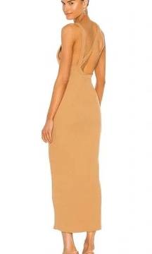 / Revolve Maribel Maxi Tank Dress in Camel