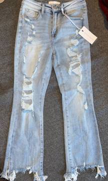 Boutique High Rise Flare Jeans