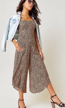 Blue Rain Cheetah Jumpsuit