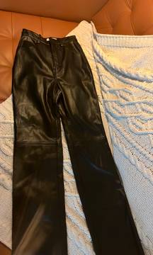 Vegan Leather Pants