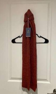 Universal Thread oblong orange scarf nwt