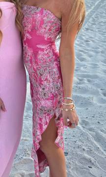 paisley Pink Maci Dress