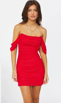 Life In The Spotlight Dress Red