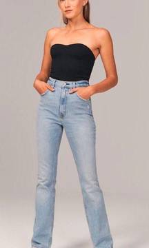 Abercrombie Curve Love 70s Flare Jeans 