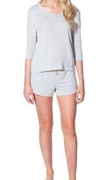 Laundry by Shelli Segal 2-Piece Knit Top & Shorts Set—Size XL