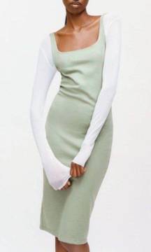 Midi Dress Light Green