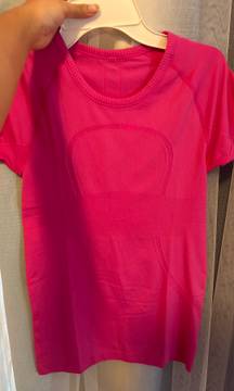 Pink Swiftly Tech Short Sleeve