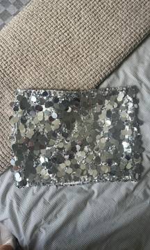 Sparkly Sliver Mini Skirt