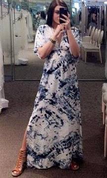 Tie-Dye Maxi Dress