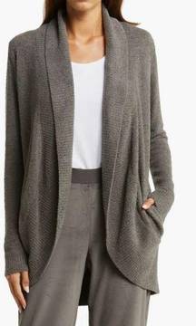 Barefoot Dreams Brown Cozychic Lite Circle Cardigan