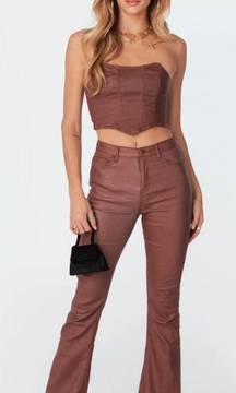 Edikted Leather Pants