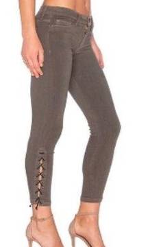 Hudson Nix Lace Hem Crop jeans. Size 27