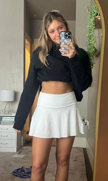 White Athletic Skirt