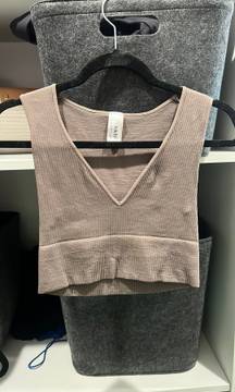 Cropped Seamless Top