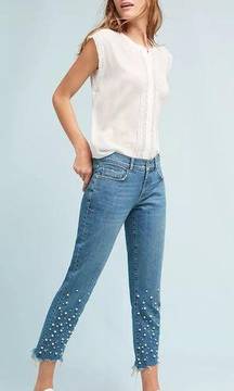 Pilcro Hyphen‎ Pearl Mid-Rise Relaxed Boyfriend Jeans Size 31