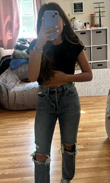 High Waisted Jeans