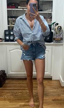 Oversized Boyfriend Button Down 