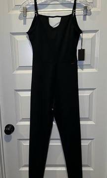 NWT n:Philanthropy Black Lolo Scoopback Bodysuit Jumpsuit size S