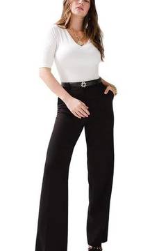 White House Black Market Flare Leg High Rise Dress Pant Trousers Women’s Size 8