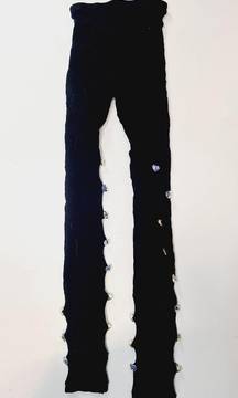 Poster Girl x REVOLVE Embellished Lorna Leggings in Jet Black