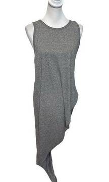 n: Philanthropy Asymmetrical Parker Grey Sleeveless Top Women’s Size L New NWT