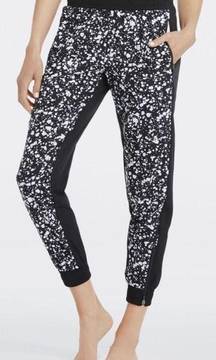 Anguilla Black and White Joggers