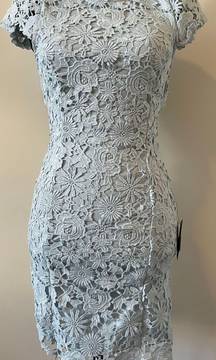 Floral Lace Short Dress