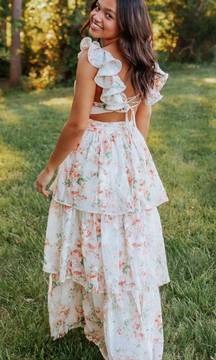 worth collective maxi floral dress 