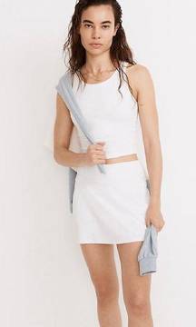 NWT  MWL Flex Cutout-Back Tank White Activewear Workou