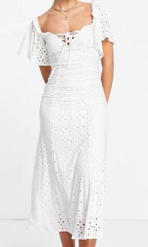 White Eyelet Dress