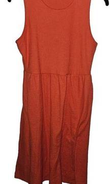 Draper James RSVP A-Line Dress Size Small Orange