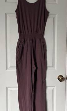 Elastic Waist Jumpsuit - Size S