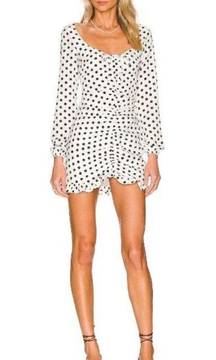 MORE TO COME Cymone Mini Polka Dot Dress