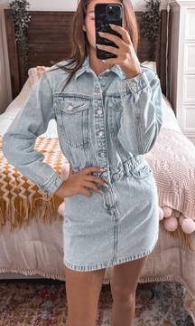 Light wash Denim Dress 