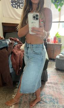 Denim Skirt