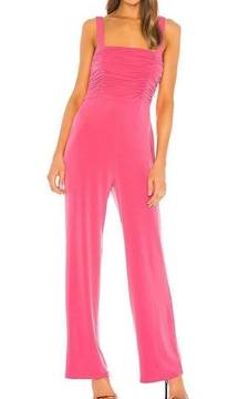 H:ours Rayne Jumpsuit XS Xsmall Pink Dress Pant Tank Summer Wedding Cocktail