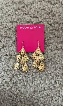 Moon & Lola Gold Cairo Earrings 