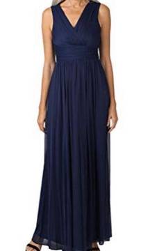 Onyx Nite Navy mother of the bride maxi dress