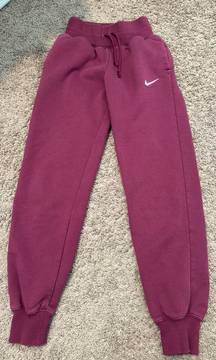 phoenix fleece high waisted oversized sweatpants / joggers