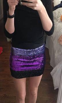 Sequin Skirt