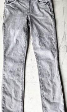 DKNY Grey Denim Straight Leg Jeans