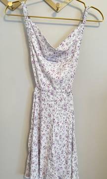 NWT Cowl Neck Floral Sundress 