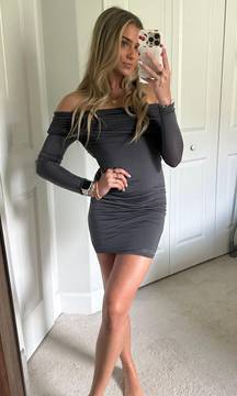 Off The Shoulder Mini Dress