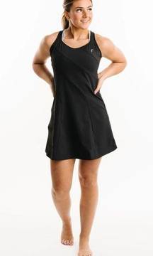 active A-line tempo dress tennis cute black athletic challenger pickle ball