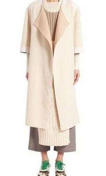 M. PATMOS Reversible‎ Wool Travel Coat NWT Sz S