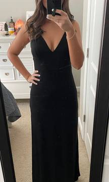 Lulus Black Long Dress