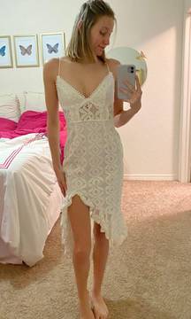 White Lacy Dress