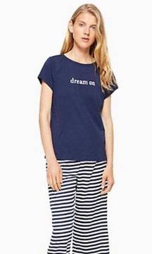 Kate spade medium dream‎ on pajama tee