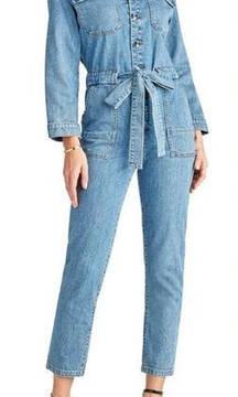 Sam Edelman The Coverall Denim Jumpsuit