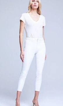 L'AGENCE High Rise Margot Jean in Blanc‎ NWT Sz 25